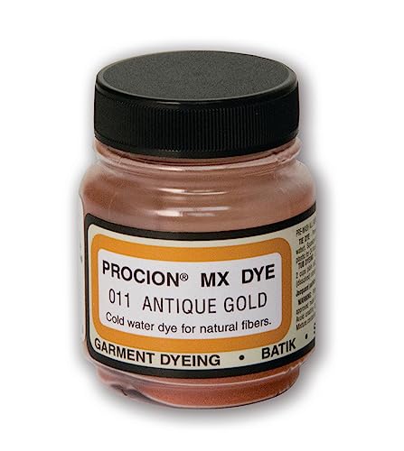 Jacquard Procion MX Tie Dye Powder Antique Gold, 2/3 Ounce