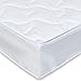 Traumreiter Wasserbett Auflage Silver mit Spannumrandung + Reißverschluss I Wasserbettauflage Wasserbett Bezug Wasserbettbezug Wasserbett-Überzug Matratzenauflage Überzug Wasserbettenbezug 200x220