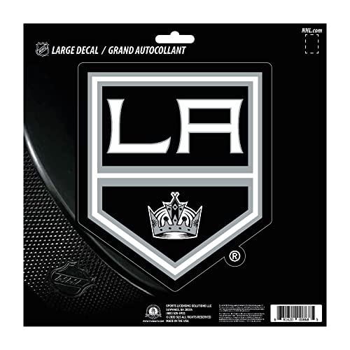 FANMATS 30802 NHL - Los Angeles Kings Large Decal Sticker - Great Gift for Sports Fans - Cars, laptops, Coolers and Other Hard Surfaces - for Homes, Cars, Trucks, SUVs.