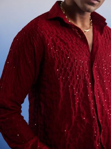 Image of VASTRAMAY Men's Shirt | Festive Ethnic Outfit For Rakhi