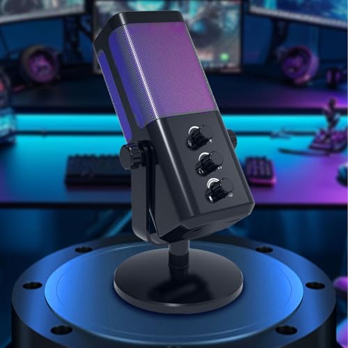 Microphone de jeu K streaming 192 kHz avec câble détachable de 180 cm