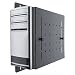 Universal Wall Mount CPU Holder, Mounts Most Desktop PC Sizes (Black)