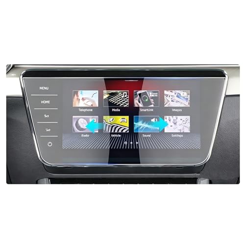 Film protection navigation Skoda Superb 2018-2023 autocollant écran verre 8 pouces