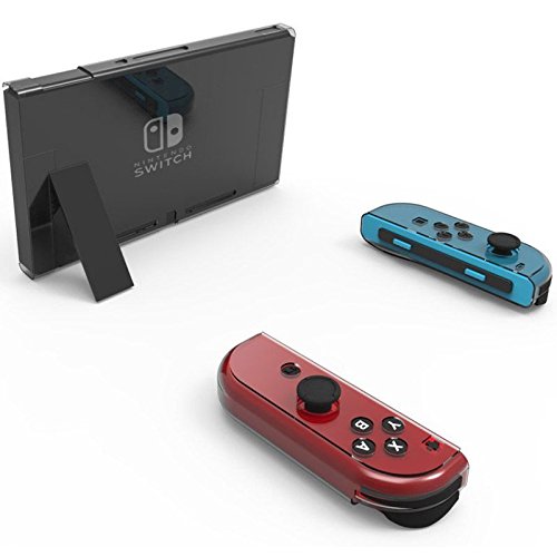 Kit Case Nintendo Switch de Acrílico compatível com Dock + Película