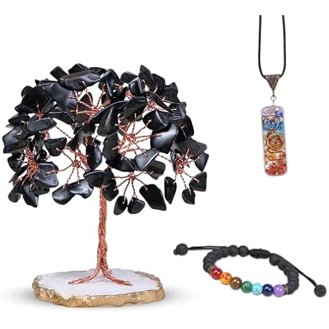 PYOR Black Tourmaline, Feng Shui Money Tree, Spiritual Gifts, Home Office Decor, Spiritual Gifts, Real Crystals, Reiki Supplies, Spiritual Room Decor, Crystal Décor, Abundance Stones and Crystals Cover