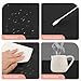 Foldable Nail Mat, Waterproof Manicure Pad 23.62x15.75 Inch | Perfect for Manicure at Home or Salon | Easy to Clean, Portable Design (Black)
