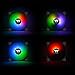 Thermaltake Pure Plus 14 RGB TT Premium Edition 140mm Software Enabled (Amazon Alexa, Razer Choma, TT AI Voice Control) Circular 9 Controllable LEDs RGB PWM Case Radiator Fan 3-Pack CL-F064-PL14SW-A