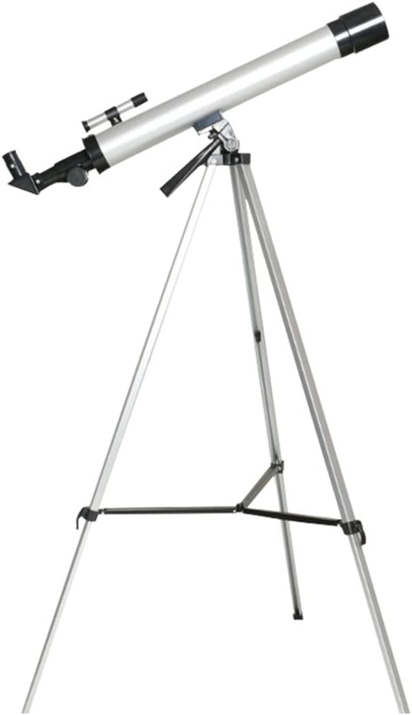Telescope Astronomical Telescope Students Entry-Level Astronomical Telescope 100 Times Telescope Suitable for Adult Beginners (Color : White Size : One Size)