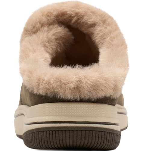 Clarks Clarks Women's Breeze Myth CloudSteppers Clog, Dark Olive, 10