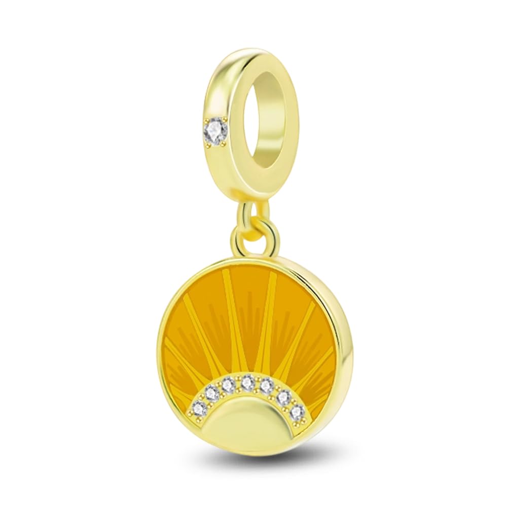 LMLMECREA Kronen Charms Anhänger 925 Sterling Silber Königin