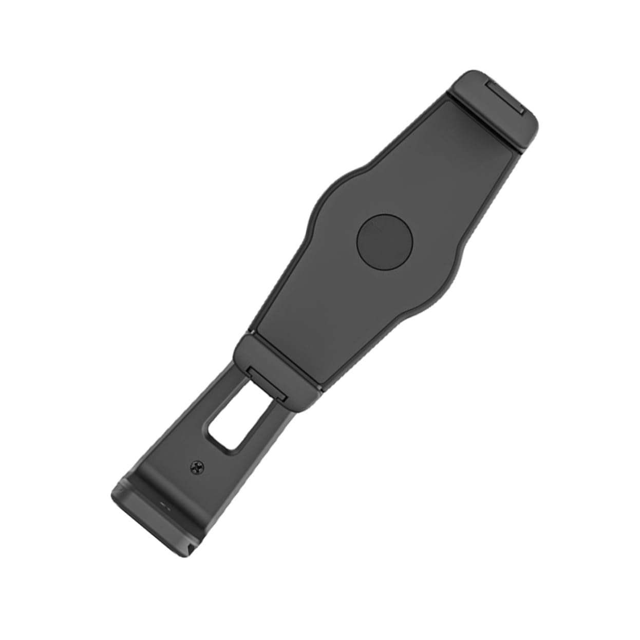 QUMIIRITY Tablet Tripod Mount Rotatable Phone Clamp Holder for Tripod and Selfie Stick Durable Tablet Adapter for Secure Portrait Landscape Use