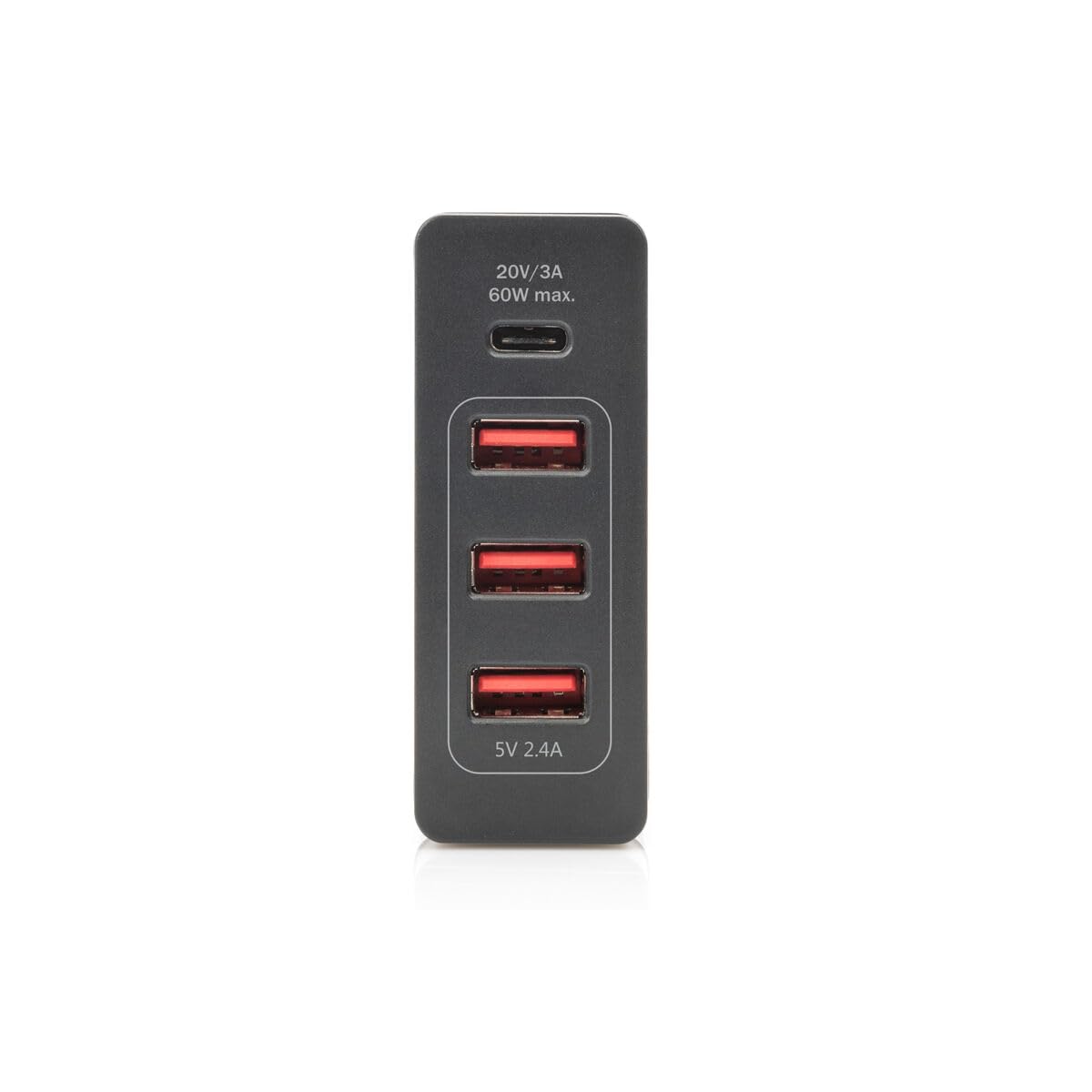 DIGITUS DA-10195 - Cargador -31 Estación de carga- (Interior, Corriente alterna, 20 V, 1,2 m, Negro)