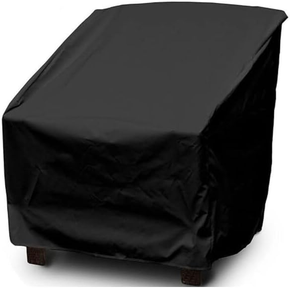 Patio Chair Cover Outdoor Water Resistant Furniture Sets Cover Durable Dustproof Chair Protection Cover (2Pcs)