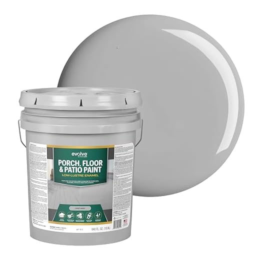 Durable Light Gray Porch & Floor Paint