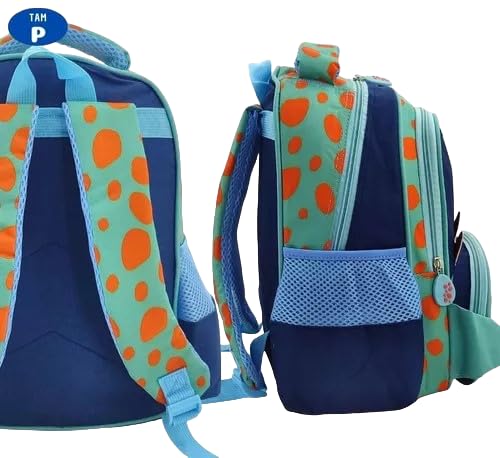 Mochila Infantil Em Poliéster 3D Dino 14