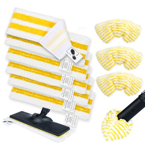 Image of 9 Pack Steam Cleaner Pads for Kärcher EasyFix SC2 SC3 SC4 SC5