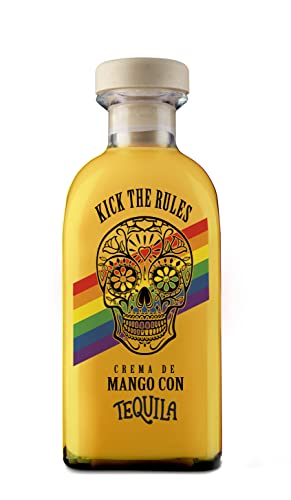 KICK THE RULES - PRIDE EDITION Crema de Mango con Tequila - 15º - Botella de 0,7L - Tequila de Mango