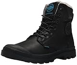 Palladium Men's Pampa Sport Cuff WPS Rain Boot, Black, 10.5 M US
