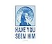 Powell Peralta Animal Chin HAVE YOU SEEN HIM Skateboard Sticker BLUE