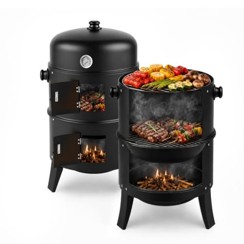 VINGLI 18 Inch Multi-Layer Charcoal...