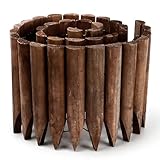 JonesHouseDeco Valla de madera para exteriores, paisaje