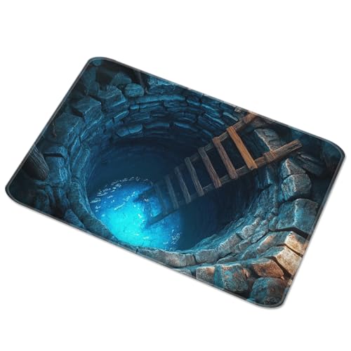 Natural Earth Rug Easy to Cleaning and Nonslip for Living Room Bedroom Home Decoration Water Absorb Mat