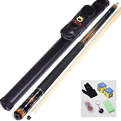 Taco de billar profesional de 147 cm con punta de 12.75 mm miniatura 7