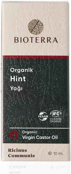 Bioterra Organik Hint Yağı – Saç Uzatma, Kepek Karşıtı, Güçlendirici & Parlatıcı Bakım | Cilt Onarıcı, Anti-Bakteriyel, Tırnak ve Tırnak Eti Besleyici Doğal Yağ