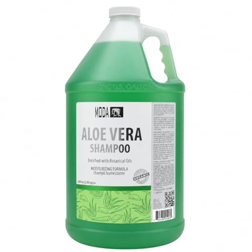 MODA Shampoo - Moisturizing Shampoo for All Hair Types - 128Oz, Professional - Deeply Cleanses and...