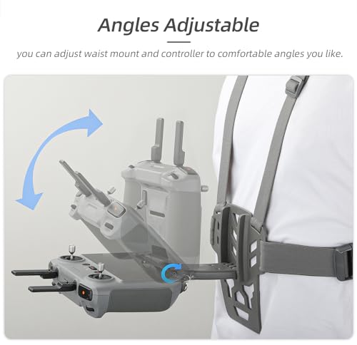 Support de poitrine DJI RC 2 1 sangle télécommande stable réglable confort - 4