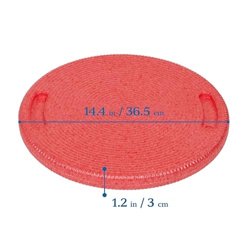 ECR4Kids CircleSpots Flexible Seating Floor Pads, Classroom Essentials, Red, 10-Pack by ECR4Kids - Image 2