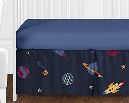 Space Galaxy Rocket Ship, Planet, Galactic 11 Piece Baby Boy Or Girl Bedding Crib Set #TOP1