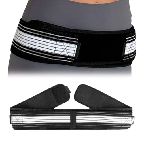 Antideslizante Cinturón de Soporte Sacroilíaco,1 article Cinturón Ejercicio Ortopédico Para Hombres y Mujeres, Cinturón Soporte Lumbar Transpirable, Para Alivia Dolor de Cintura y Espalda