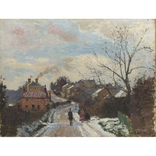 Poster Camille Pissarro Fox Hill Upper Norwood grand format décoration murale
