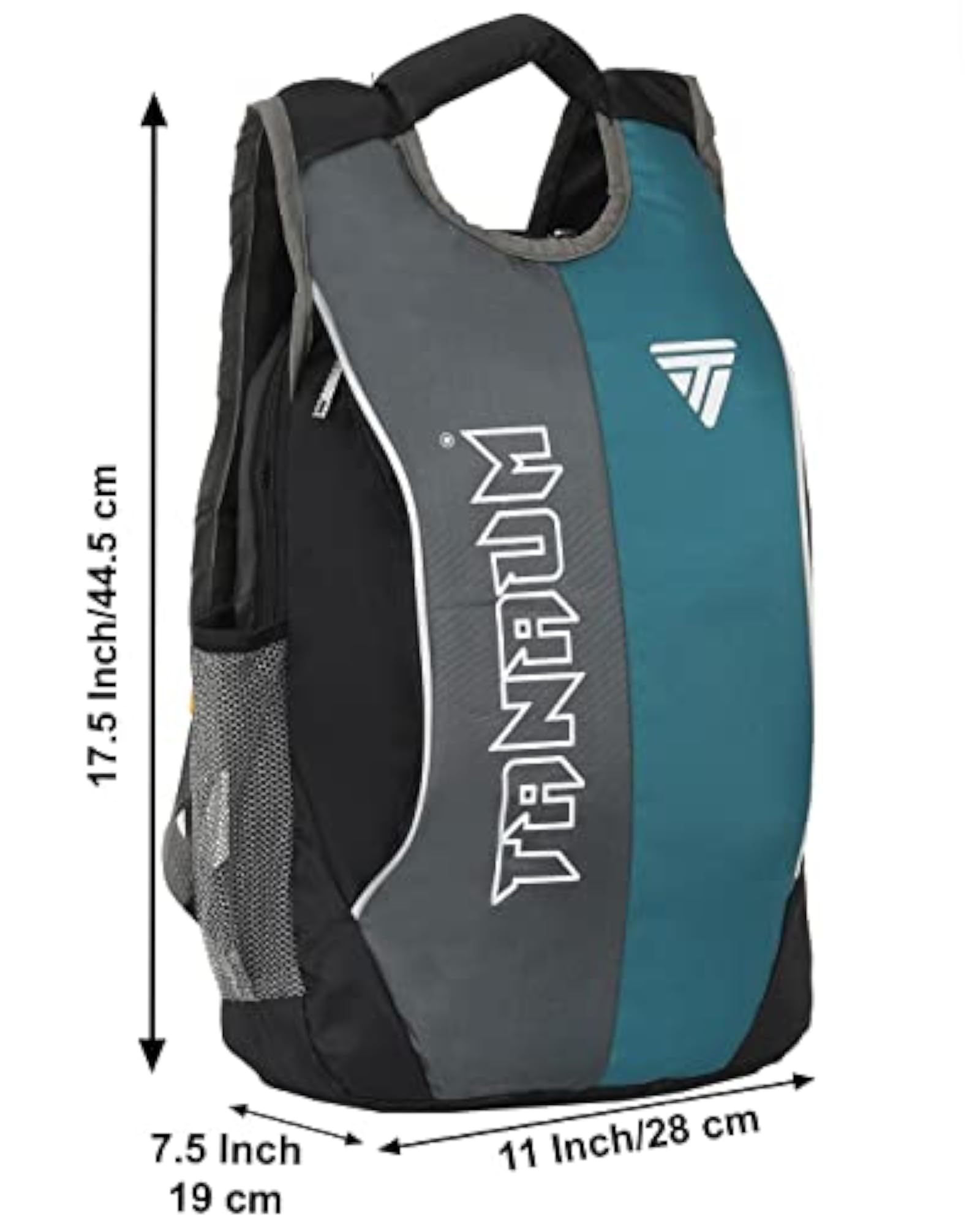 Medium 22L Grey Firoza Laptop Backpack for Office & College