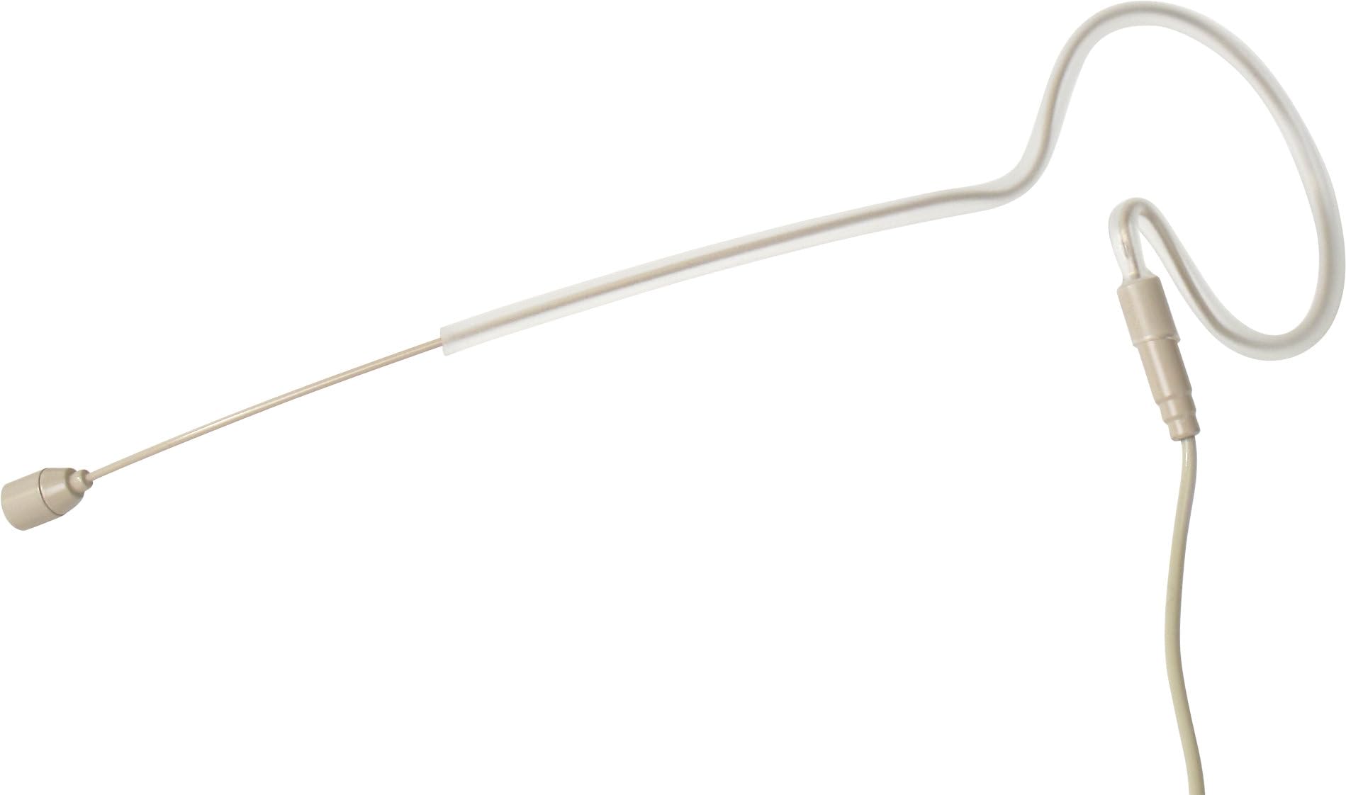 Pronomic HS-11 EA Auricular Beige, Auricular con Diadema, 5-10 V | Cápsula de condensador electret trasero, Compatible con la mayoría de sistemas inalámbricos comunes, 5-10 V, Color: Beige