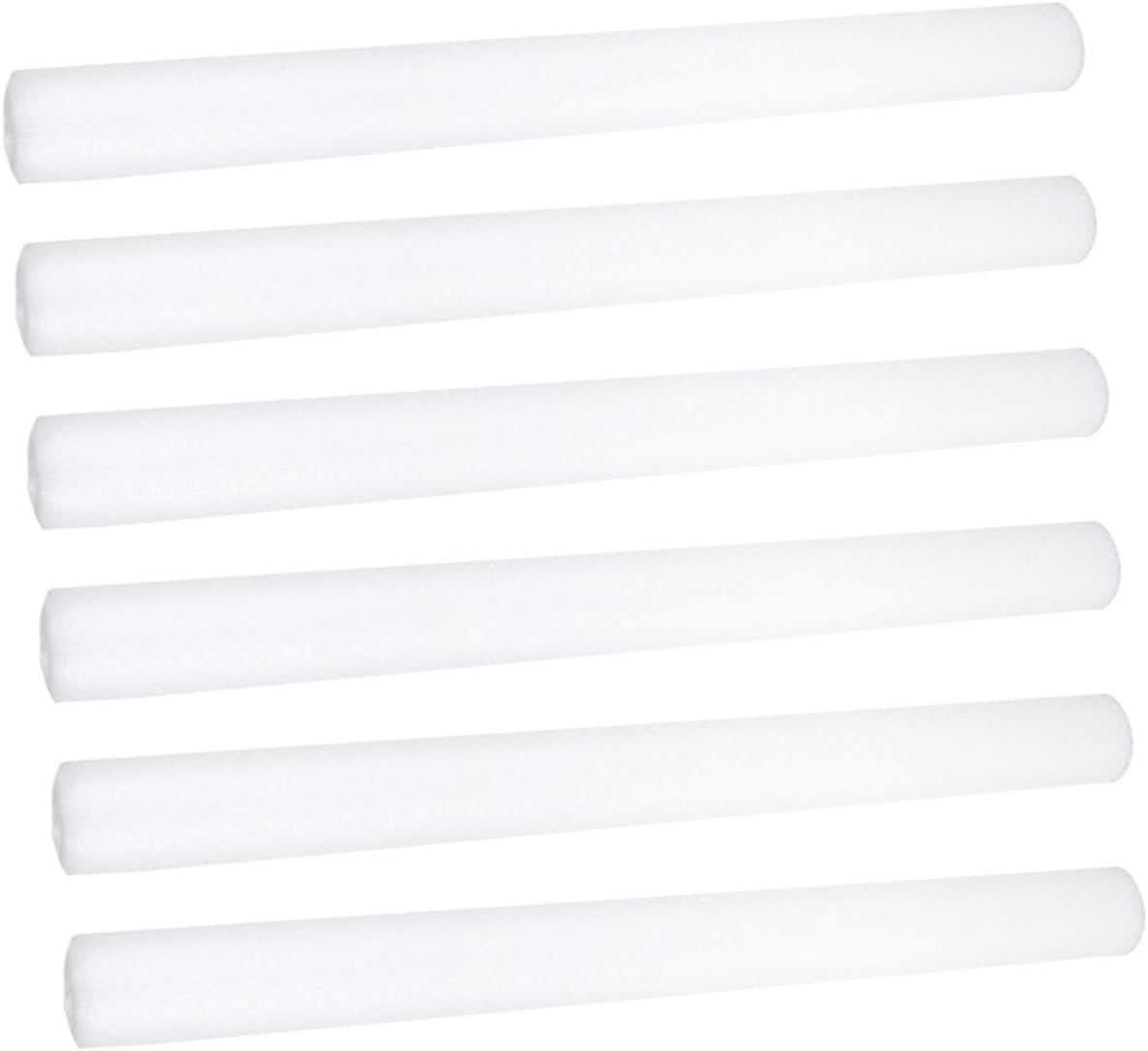 Zerodeko 6pcs Drawer Liners Anti-Slip Shelf Mat for Cabinets Multi-Purpose Non-Adhesive Table Pad Dustproof Refrigerator Cushion Sheet White