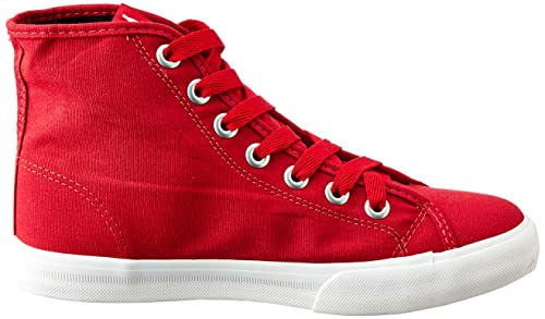 Tênis Coca-Cola Shoes, Blend Basic Hi, Unisex, Vermelho, 36