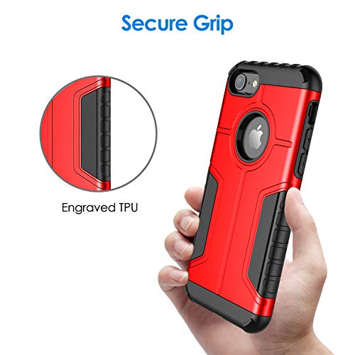 JETech Custodia iPhone 8/7, Doppio Strato