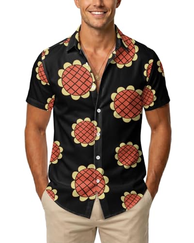 Image of 99TIMORO Movie Characters Hawaiian Shirt for Men Short Sleeve Top