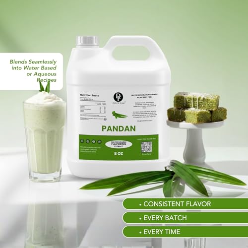Image of Dolce Flav Pandan Flavoring Concentrate | Water Soluble | 8 Fl Oz