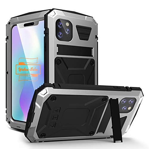 Yidai-Silu Funda Impermeable IPhone 15 Pro MAX [Certificación IP54, Protección De 360 Grados] Carcasa Resistente Antigolpes Militar Antipolvos Case Para IPhone 15 Pro MAX 6,7" - Rojo
