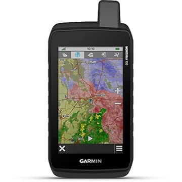 Garmin Montana 700, GPS robusto portátil, mapeamento roteável para estradas e trilhas, tela sensível ao toque colorida de 5 polegadas compatível com luvas