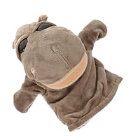 JOINPAYA Movable Mouth Plush Hand Puppet Animal for Soft Cartoon Glove Puppet for Interactive Storytelling Educational Play Birthday Parties and Family Fun