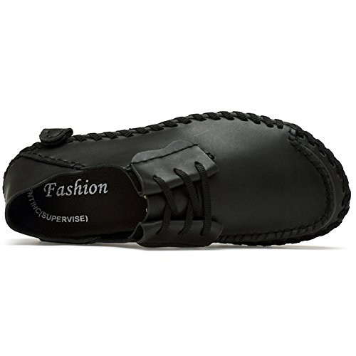 BIFINI Mens Fashion Outdoor Cowhide Driving Moccasins Shoes3