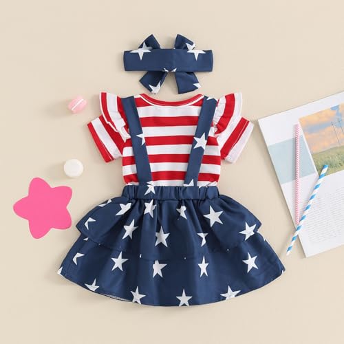 FIOMVA Baby Girl Fall Outfits Newborn Ribbed Knit Romper Skirt Set Infant Ruffle Bodysuit Toddler Dress Winter Clothes4