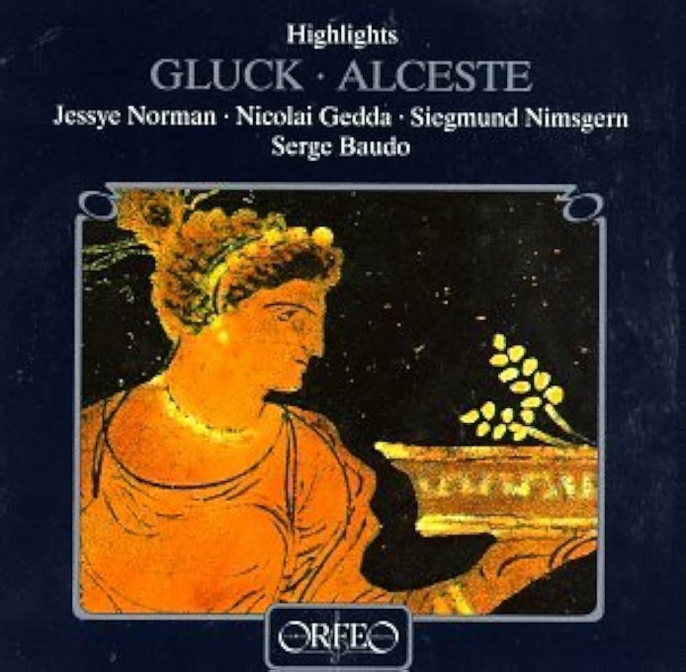 グルック GLUCK Alkestis Klavierauszug グルック GLUCK Alkestis Klavierauszug Gluck, Norman, Gedda