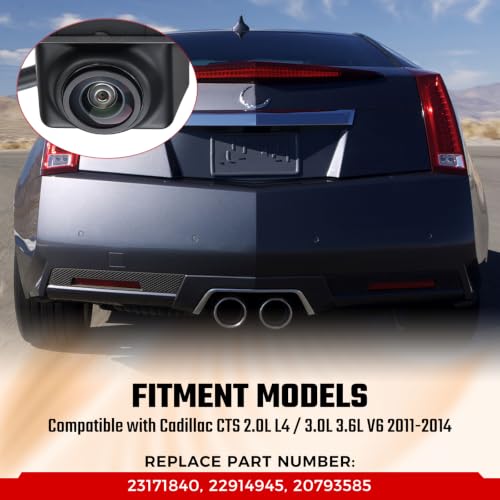 Image of Rearview Backup Camera Fit for Cadillac CTS 2.0L L4 / 3.0L 3.6L 2011-2014
