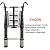 Telesladder Multi-Purposeladder with Hook 5M/5.4M/5.8M/6.2M/6.6M/7M Alumiextension Ladder for Engineebuildiblack Marriage/7M/23Ft