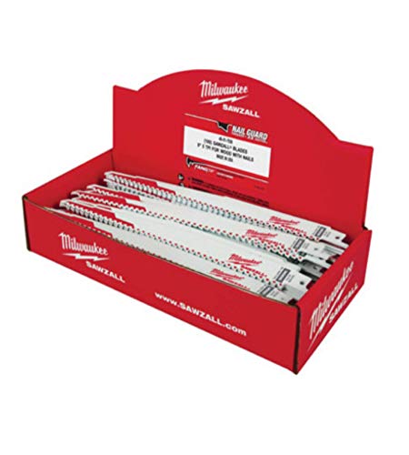 Milwaukee 48-01-7036 100pk 5 TPI, 9
